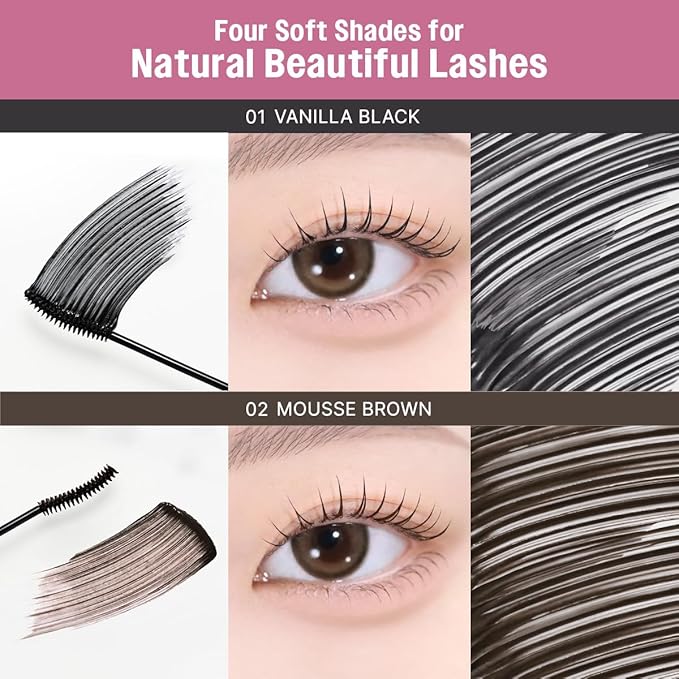 CLIO Kill Lash Superproof Mascara Fine, Waterproof Defining Mascara with Ultra-Slim Triangular Brush, Soft Grey Definition, Natural Length, Smudge-Resistant Wear (03 Mute Earl Grey)