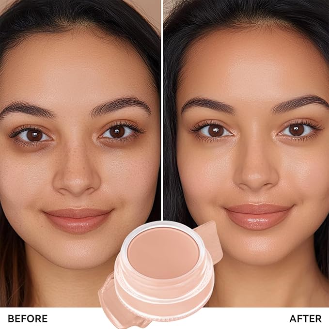 Under Eye Brightener & Concealer - Hydrating Color Corrector for Dark Circles, Lightweight Undereye Brightening Cream with Hyaluronic Acid & Shea Butter, Smooth & Blendable (Dark Mocha, 1)