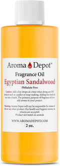 Egyptian Sandalwood 2 oz.Fragrance Oil I Perfume I Skin Oil I Scented Oil. DIY Projects Such as Candles, Bath Bombs, Body Butters, Creams & Lotions. for Diffuser, Burners, or Warmers.