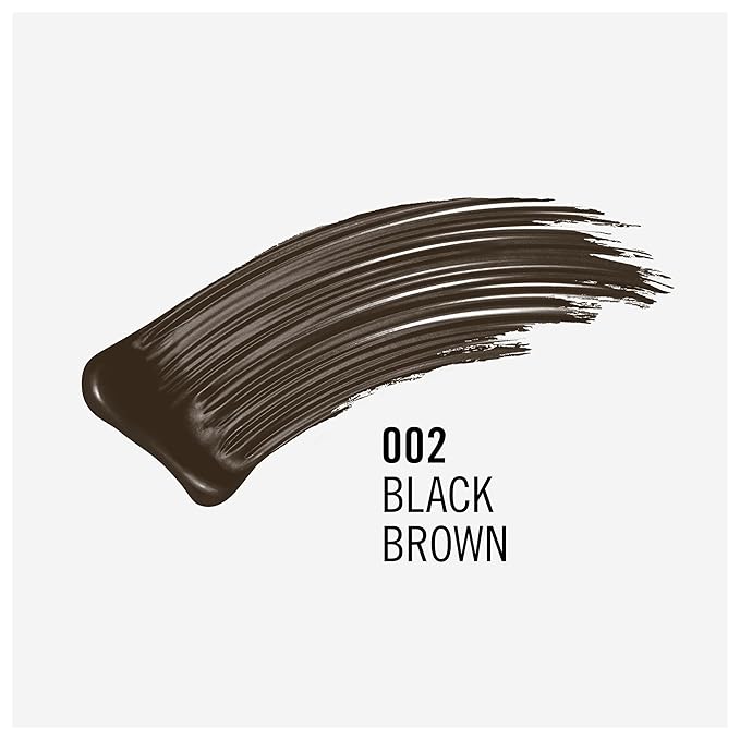 Rimmel London Wonder'Volume Thrill Seeker, 002 Black Brown, Mascara, Bold Volume, Lengthening, Weightless Feel, Doesn't Clump, Smudge-Free, 0.30oz