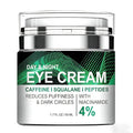 Caffeine Eye Cream, Anti-Wrinkle Eye Cream with Airless Pump, Reduces Fine Lines, Puffiness & Dark Circles with Caffeine, Squalane, Peptides and 4% Niacinamide, 1.7 Fl. Oz, Hydrating for Dry Skin