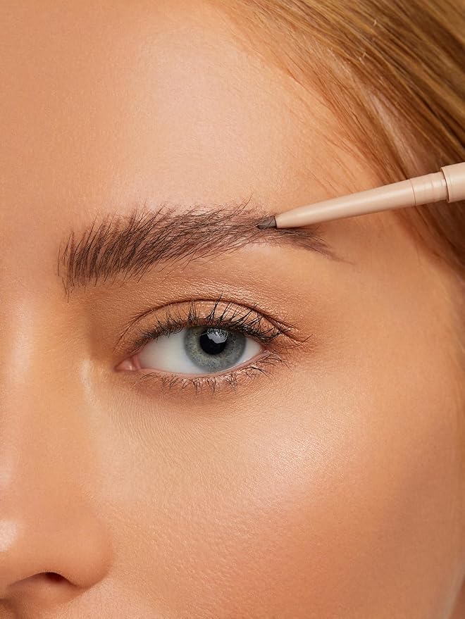 SHEGLAM Insta-Fill Eyebrow Pencil Long Lasting Non-Sticky Sweatproof Matte Eye Brow Pen Makeup-Blonde