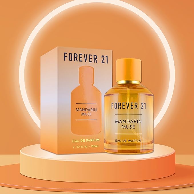 Forever 21 Mandarin Muse 3.4 Fl. Oz. EDP + Peony Melon 8 Fl. Oz. Body Mist Layering Set
