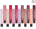 Burt's Bees 7 Pack 100% Natural Lip Shimmer Gift Set PICKED at RANDOM - Apricot, Cherry Champagne, Peony, Rhubarb, Guava, Watermelon, Carmel, Fig, Plum