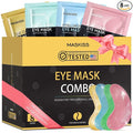 Maskiss Under Eye Patches(8 Pairs), 24K Gold, Caffeine, Hyaluronic Acid, Aloe Vera Eye Masks for Dark Circles Puffy Eyes Undereye Bags, Eye Skin Care Gift Set for Bachelorette Party Favors