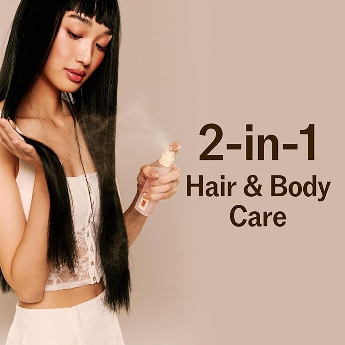 Hair Perfume Mist, Floral Musk Hair Fragrance Spray for Women, Jasmine Vanilla Scent, Lightweight Hair & Body Mist, Blossom Dawn