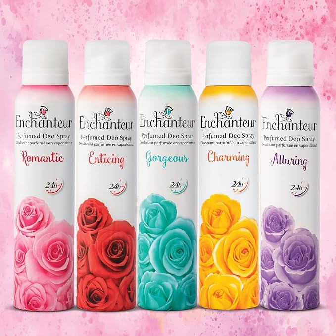 Enchanteur Body Mist, Charming, 150ml