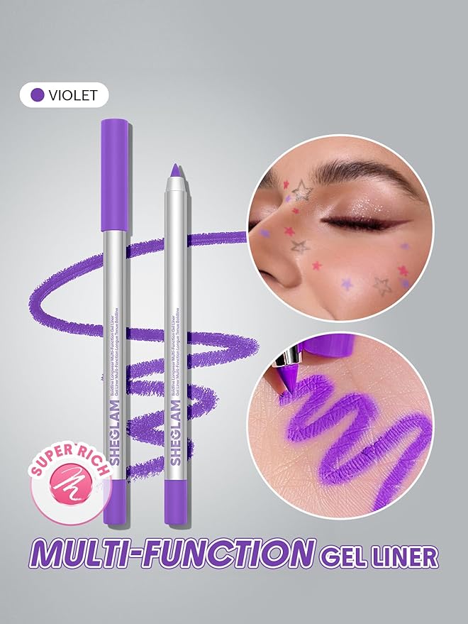 SHEGLAM Boldline Longwear Multi-Function Gel Liner-Violet