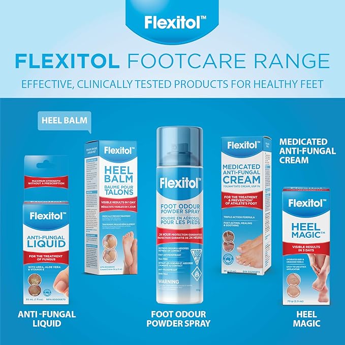 Flexitol Heel Balm, Rich Moisturizing & Exfoliating Foot Cream, Original Version, 4 Oz