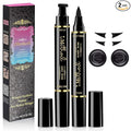 iMethod Eyeliner Stamp 2 Pens Winged Eyeliner Stamp, Perfect Wing Cat Eye Stamp, Long Lasting Liquid Eye Liner, Waterproof & Smudgeproof Makeup