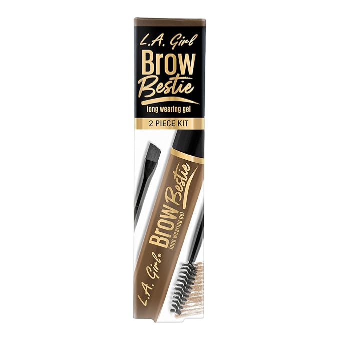 L.A. Girl Brow Bestie Gel With Dual-Ended, Dark Blonde GBG381