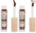 Revolution, IRL Filter Finish Concealer, Full Coverage, Oil-Free, Long-Lasting & Lightweight Formula, Infused with Hyaluronic Acid, Vegan & Cruelty-Free, C18, 0.21 oz (Pack of 2)