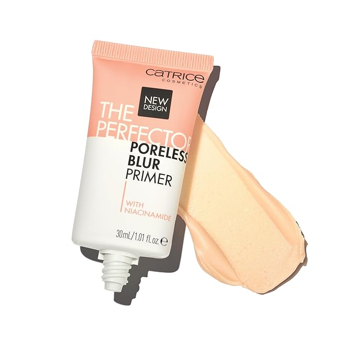 Catrice | The Perfector Poreless Blur Primer | Pore & Fine Line Refining Make Up Base with Niacinamide | Vegan & Cruelty Free | Made Without Gluten, Oil, Parabens, Phthalates, Microplastics & Alcohol.
