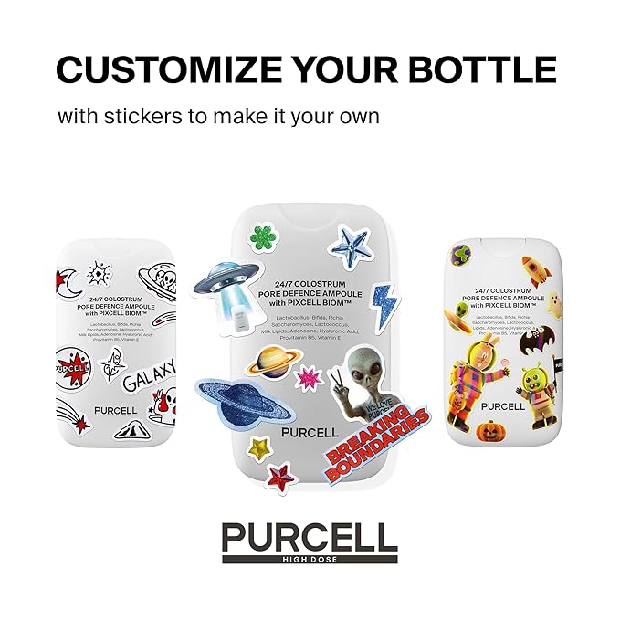 PURCELL 24/7 Colostrum Facial Serum Spray(White, Pack of 2) - Ampoule Mist for Glass skin with Long Hydration, Poreless Smooth Skin, Before & After Makeup, For All Skin types, 1.85 fl oz