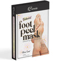 Prescia Foot Peel Mask - For Cracked Heels, Dead Skin & Calluses - Baby Soft Feet, Smooth Skin, Removes & Repairs Rough Heels, Dry Toe Skin - Exfoliating Peeling Natural Treatment - Crescena