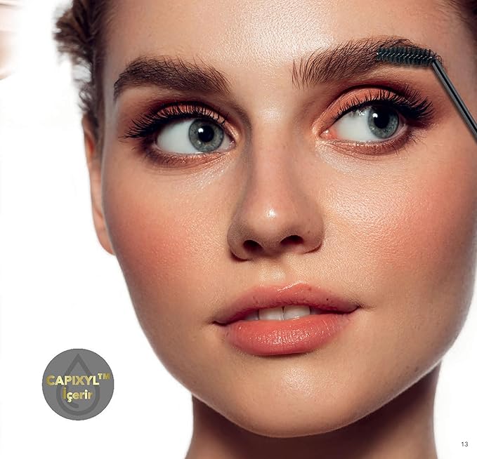 FARMASi Brow Setting Wax, Long Lasting Waterproof Clear Brow Styling Gel for 3D Feathered and Fluffy Brows, Include Brow Brush, 0.88 oz