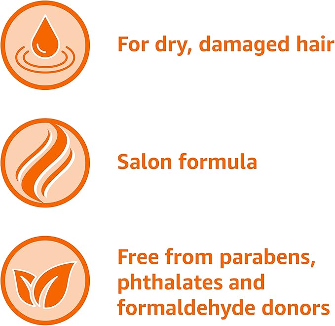 Amazon Basics Moisture Rich Conditioner for Dry and Damaged Hair, Nourishing, Softens, with Vitamin E, 28 Fluid Ounce