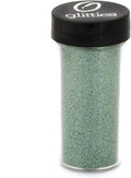GLITTIES - Honeydew Jewel - Cosmetic Grade Fine (.008") Loose Glitter Powder Safe for Skin! Perfect for Makeup, Body Tattoos, Face, Hair, Lips, Soap, Lotion, Nail Art - (30 Gram Jar)