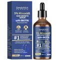 5% Minoxidil for Men Hair Growth with Biotin, 100ML Topical Minoxidil Solution Serum with Rosemary & Caffeine for Hair Regrowth Treatments, Non-Greasy, Helps Prevent Hair Thinning & Hair Loss