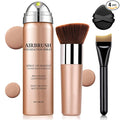 Air Brush Makeup Foundation,Magic Minerals Airbrush Foundation Makeup,Silk Flawless,Buildable Coverage,Moisturizing Formula for Smooth Radiant Skin (07 Medium)