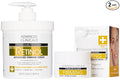 Advanced Clinicals Advanced Firming Retinol Body Lotion + Retinol Eye Cream Face Moisturizer With Peptides Anti Aging 2pc Skincare Set For Women & Men, Fragrance Free, 2pc Set