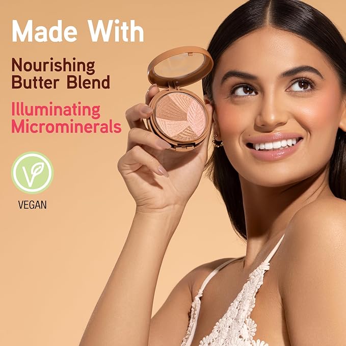 Physicians Formula Butter Glow Bronzer + Blush, Ultra Creamy 2-in-1 Formula, Illuminating & Moisturizing Butter Blend - Healthy Glow