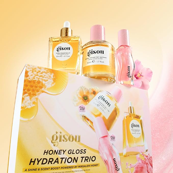 Gisou Honey Gloss Sets (Honey Gloss Hydration Trio)