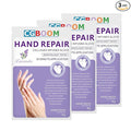 CGBOOM 3 Pairs Hand Masks Moisturizing Gloves, Hand Skin Repair Renew Mask Infused Collagen, Vitamins + Natural Plant Extracts for Dry, Aging, Cracked Hands (Lavender)