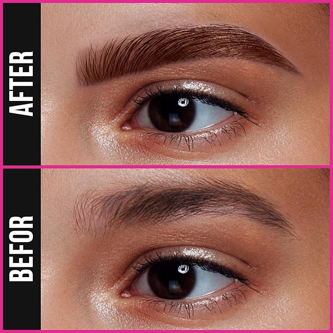 iMethod Microblading Eyebrow Pencil - Eyebrow Pen 2-in-1 Dual-Ended Brow Pencil with 3 Fork-Tip Applicator & Precise Brush-Tip Creates Natural-Looking Brows, Stay on All Day, Reddish Brown