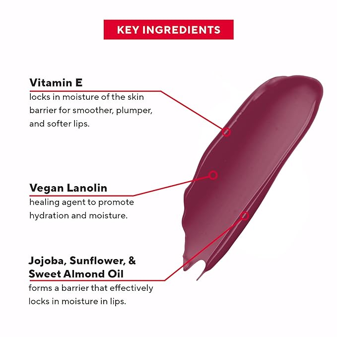 Mirabella - Luxe Advanced Formula Matte Lip Gloss, Long-Wear Lip Gloss That Won’t Dry or Crack Lips, No Smudging or Feathering, Angelic (Nude Pink)