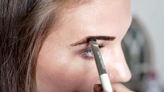 Medium Brown Eyebrow Henna Tint for Eyebrow Color- Professional Henna Brow Kit Including Use Instructions and Mixing Bowl 3x 1g Packets Brow Dye by Existing Beauty