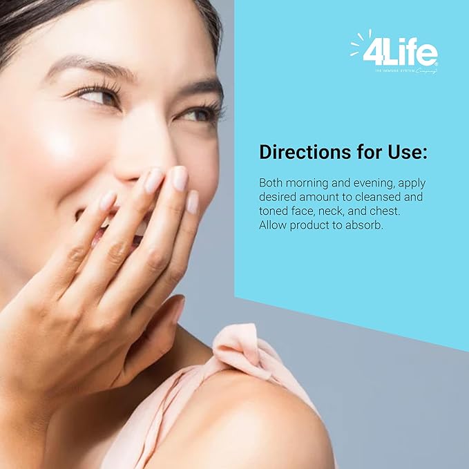 4Life - aKwa Moisture Cream - Plant-Based Face Moisturizer with Fermented Green Tea Water, Niacinamide, Ginseng, Honey & Birch Sap, Smooths Skin, Firms, Hydrates - 2.5 oz