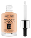 Catrice | HD Liquid Coverage Foundation | High & Natural Coverage | Vegan & Cruelty Free (038 | Honey Beige)