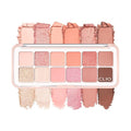 CLIO Pro Eye Palette Air, 12-Color Eye Shadow Palette, Matte Shimmer Mix, Air-Fit Blendable Pigmented Buildable Color, Low Fallout, Peach Coral Neutral Tone, Daily Korean Makeup (09 PEACH MATE APPLE)