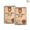 Honey Sweetie Acres 2-Pack Fulvic Acid Goat Milk Soap - Handmade 5 oz Bar, Made with Natural Ingredients, Moisturizing & Gentle, Made in the USA