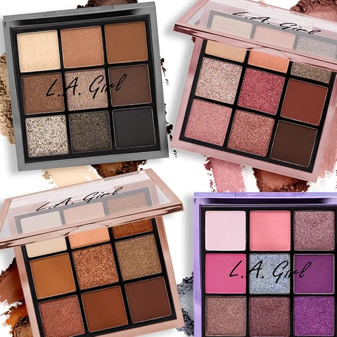 L.A. Girl Keep It Playful Eyeshadow Palette, Playtime GES436 (Pack of 2)