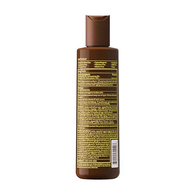 Sun Bum SPF 15 Browning Body Lotion - Water-Resistant Broad Spectrum Moisturizing Tanning Lotion with Vitamin E - Hawaii 104 Act Compliant (Made Without Octinoxate & Oxybenzone) - 8.5 Fl Oz