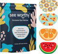 Adhesive Eyepatch for Kids & Adults - As Seen on Shark Tank - Kids Breathable, Comfortable Foodie Eyepatch for Lazy Eye - Amblyopia & Sensitive Skin Medical Eye Patches - 48 Patches by See Worthy