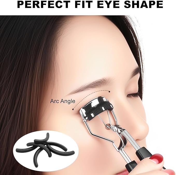 Fit for Tweezerman Eyelash Curler Refills,30Pack Fit for Shiseido Eyelash Curler Refill Pads,Uniseval Rubber Refills Compatible with Tweezerman & Shiseido EyelashCurler.