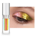 Multichrome Glitter Liquid Eyeshadow, Chameleon Shifting Color, Holographic Metallic Eyeshadow, Long-Lasting Wear, Vegan Eye Topper for Party, Daily Makeup (#04)