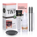 Lash & Brow Color Kit, Black Eyelash & Eyebrow Color Kit, Eyebrow Coloring Set with Natural Bushy Results, 7ml, Black