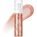 Rose Gold Body Glow Oil with SPF 30 Broad Spectrum, Lightweight Sunscreen Long Lasting Shimmer Body Lotion for All Skin Types, Moisturizer Mineral Oil, Absorbs Quickly, 2 oz