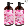 Dead Sea Collection Cherry Body Wash for Women and Men - with Pure Dead Sea Minerals and Cherry Seeds Oil - Cleanses and Moisturizes Skin - Pack of 2 (67.6 fl. oz)