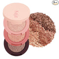 Kaja Beauty Bento Collection - Bouncy Eyeshadow Trio | Peach Orange Tones, Travel Size, 02 Orange Blossom, 2019 Allure Best of Beauty Award, 0.03 Oz