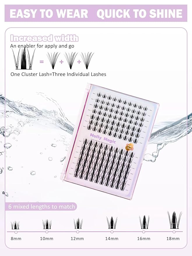 Molly Magic Fairy Lash Clusters