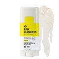 Raw Elements Face Stick SPF 50 All-Natural Mineral Sunscreen - Reef Safe, Water Resistant, Broad Spectrum UVA/UVB Protection, Safe For All Ages, Travel Size 1 oz