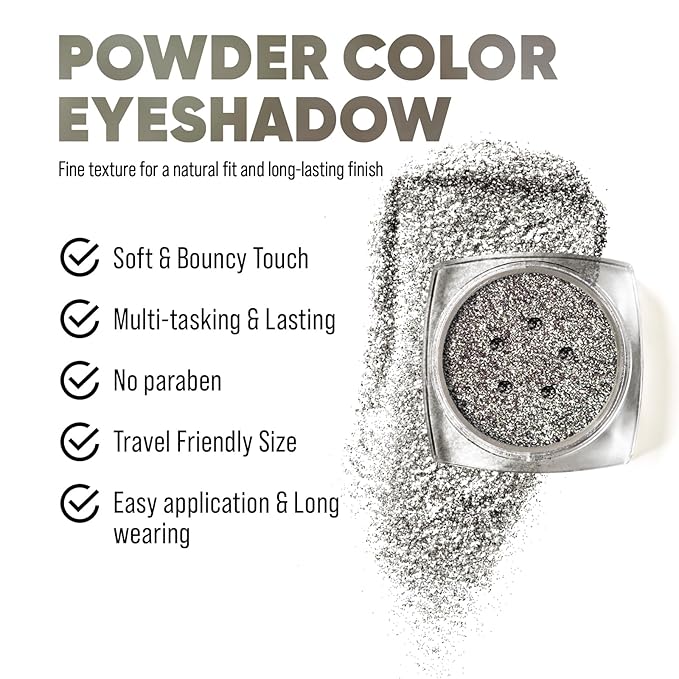 Glitter Eyeshadow, Eye Makeup, Eyeshadow Powder Glitter, STAR POWDER Shine and shimmer, NO Animal Testing & Cruelty Free 1g/ 0.03OZ (137)