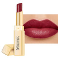 MAKI YIKA Moisture Dark Red Lipstick for Women Hydrate Tinted Lip Balm for Mother's Day Dry Cracked Lips Sheer Lipstick Lip Tinted Glossy Finish,MA074 Wine Radio