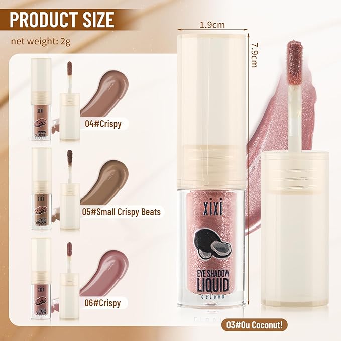 Liquid Eyeshadow, Long-Lasting Matte/Pearlescent eyeshadow, Cut Crease Eyeshadow Gel, High-Pigmented for Bold Eye Makeup, for day-to-night transitions (Pink, Matte)