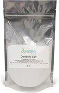 Soapeauty Dendritic Salt | Premium Fine Grain Bath and Body Salt for Scrubs, Exfoliants, and Milk Baths | High Absorption for Fragrance Oils and Essential Oils | 8 oz